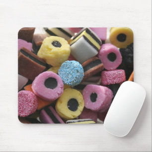 Liquorice Candy, colorful Mouse Pad