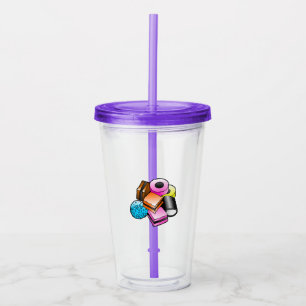 Liquorice Confectionery Acrylic Tumbler