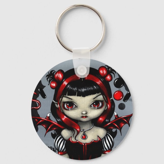 "Liquorice Fairy" Keychain (Front)