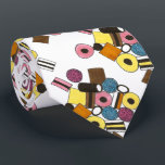 Liquorice Liquorice Allsorts All Sorts Candy Tie<br><div class="desc">Necktie features an original marker illustration of a delicious handful of liquorice all sorts candies.

Don't see what you're looking for? Need help with customisation? Contact this designer to have something created just for you.</div>