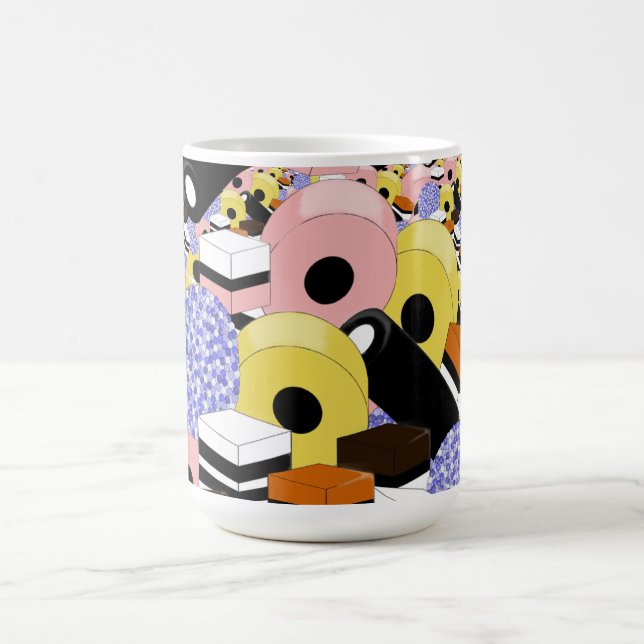 Liquorice sweets coffee mug (Center)