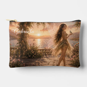 Liravelle Enchanted Fairy Garden Cosmetic Bag