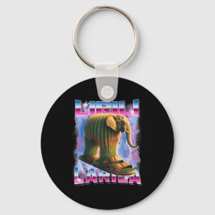 Lirili-larila Italian-brainrot Funny Gen Z Men Wom Key Ring