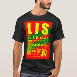 LIS Lisbon Airport T-Shirt