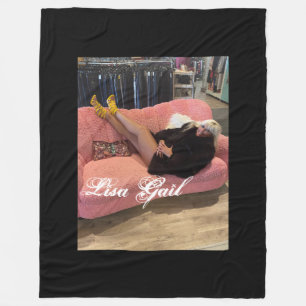 Lisa Gail Blanket! Fleece Blanket