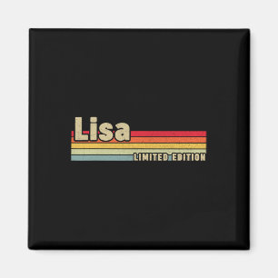 Lisa Gift Name Personalised Birthday Fun Christmas Magnet