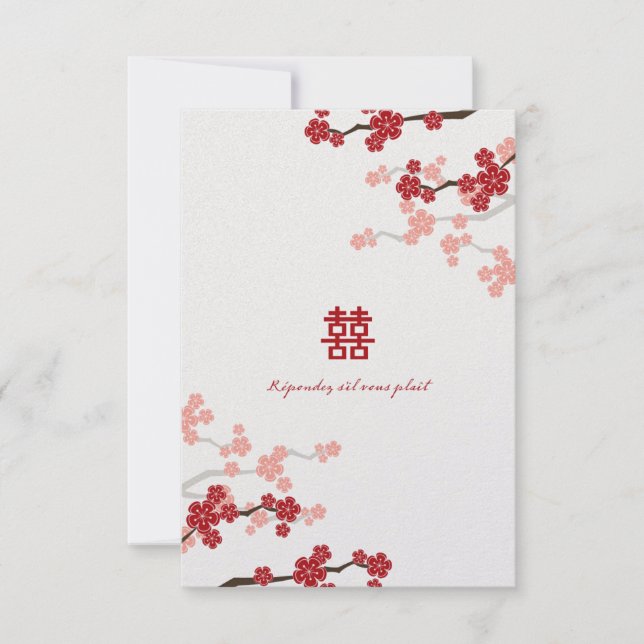 LISA_Red Cherry Blossoms Wedding RSVP 1 FINAL - V2 Card (Front)