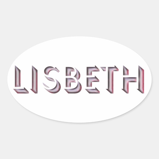 Lisbeth sticker (Front)