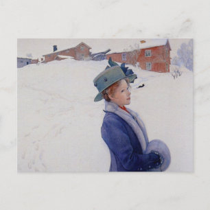 Lisbeth's New Hat Postcard