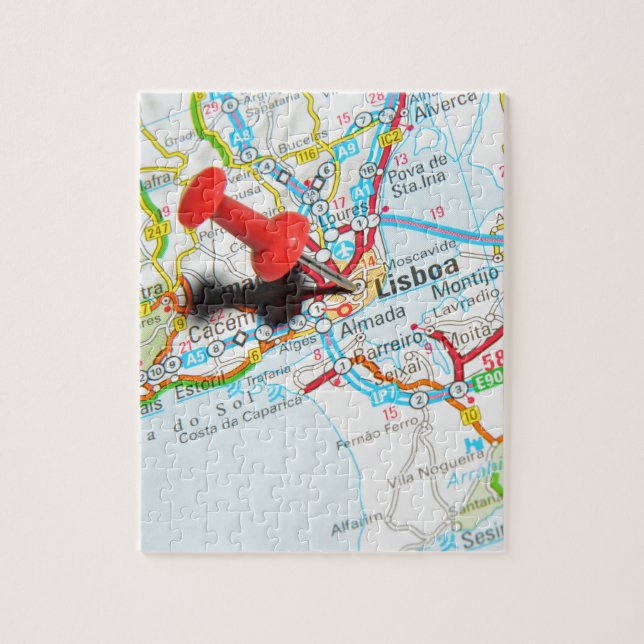 Lisboa, Lisbon, Portugal Jigsaw Puzzle (Vertical)