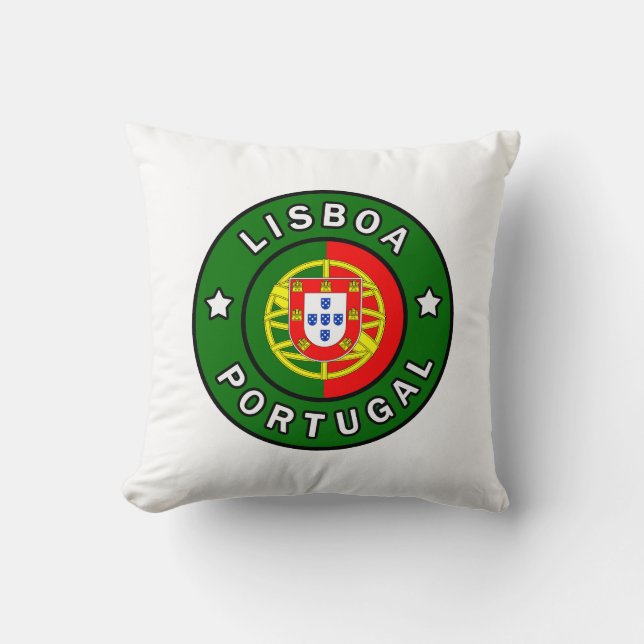 Lisboa Portugal Cushion (Front)