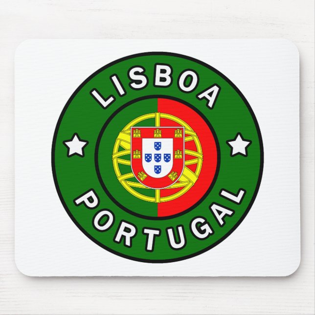 Lisboa Portugal Mouse Pad (Front)