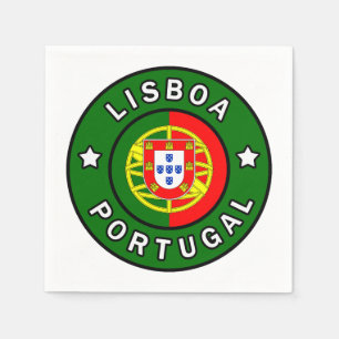 Lisboa Portugal Napkin