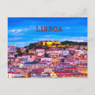 Lisbon 001D Postcard