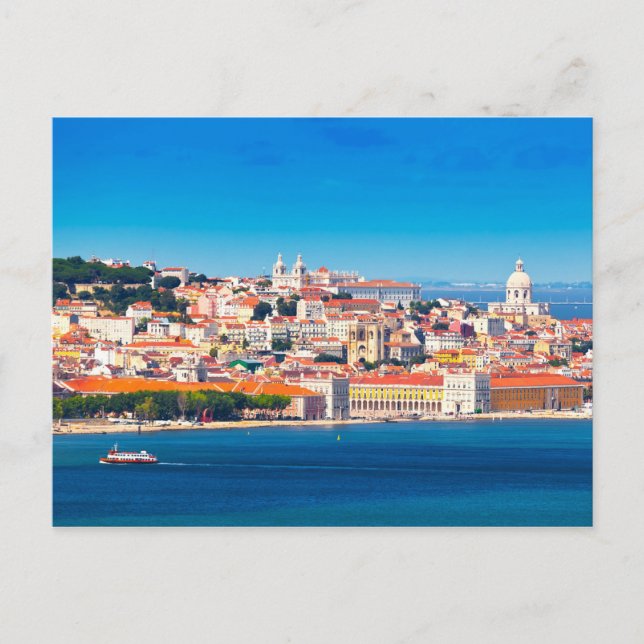 Lisbon 002A Postcard (Front)