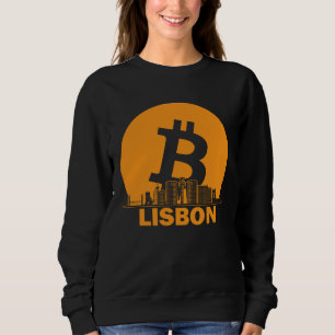 Lisbon Bitcoin Maximalist Bitcoin Lisbon Skyline Sweatshirt