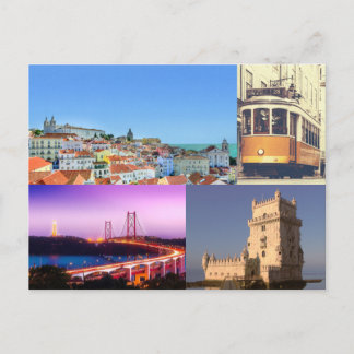 Lisbon collection postcard