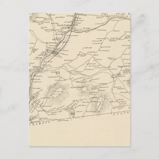 Lisbon, Grafton Co Postcard (Front)