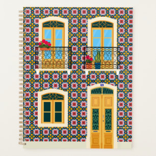 Lisbon house with tiles planner