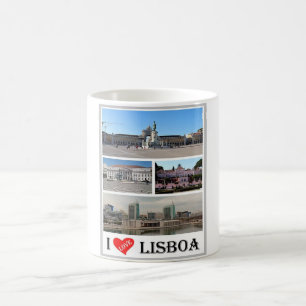 Lisbon - I Love - Portugal - Coffee Mug