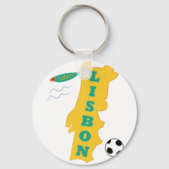 Lisbon Key Ring (Front)