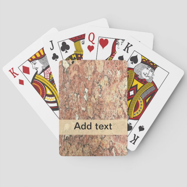 Lisbon Marble Playing Cards (Back)