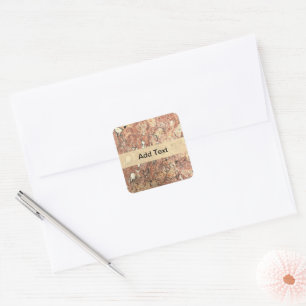 Lisbon Marble Square Sticker