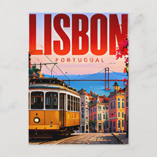 🚋 Lisbon Modern Coastal City Style 🚋 Postcard