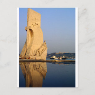 Lisbon, Portugal, Age of Discoveries Monument Postcard