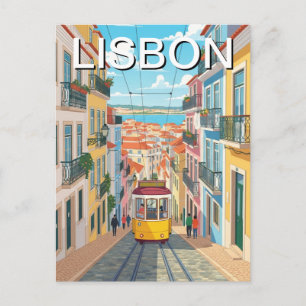 Lisbon Portugal Alfama Postcard