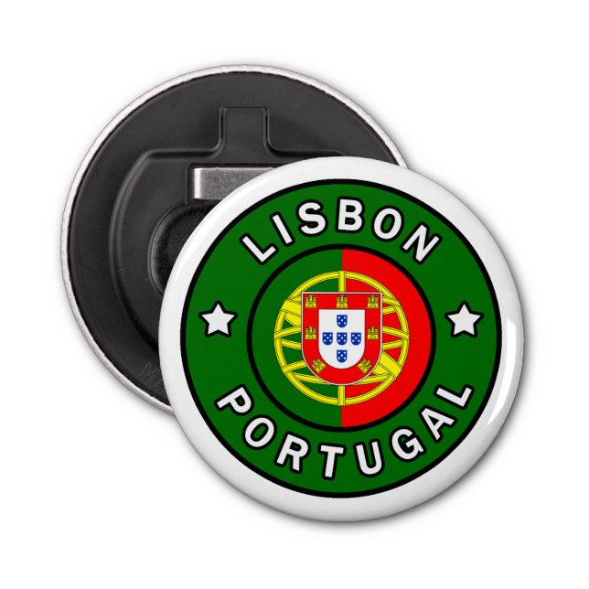 Lisbon Portugal Bottle Opener (Front)