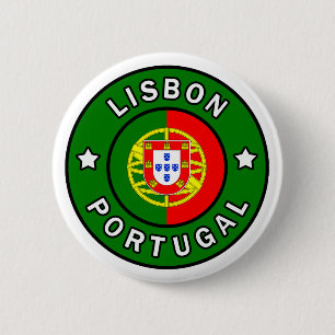 Lisbon Portugal Button