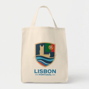 Lisbon Portugal Europe Tote Bag
