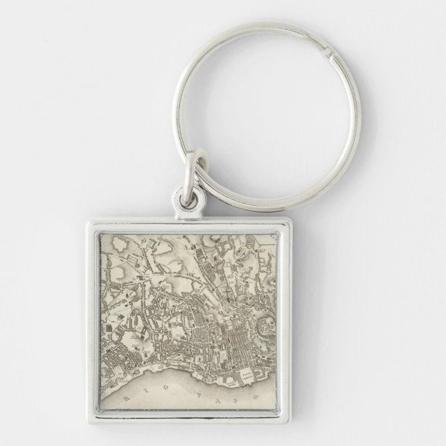 Lisbon, Portugal Key Ring (Front)