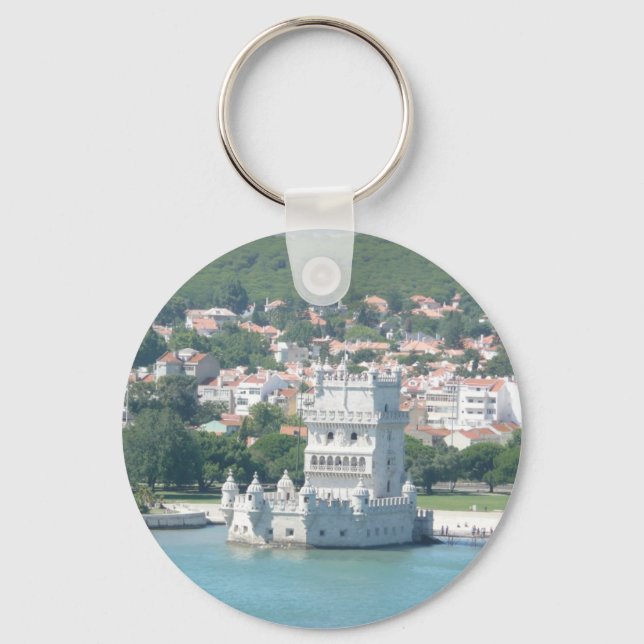 Lisbon, Portugal Key Ring (Front)