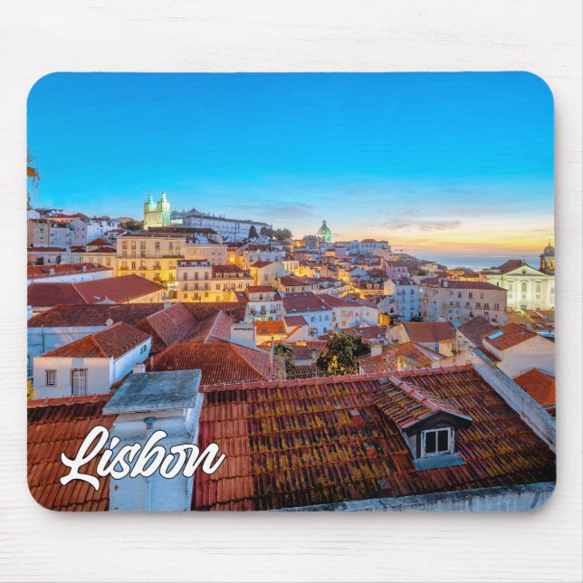 Lisbon, Portugal Mouse Pad (Front)