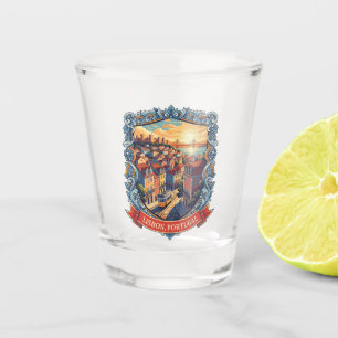 Lisbon Portugal Pantheon Alfama Shot Glass