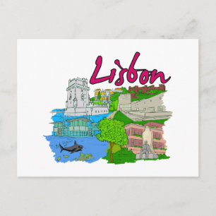 Lisbon - Portugal.png Postcard
