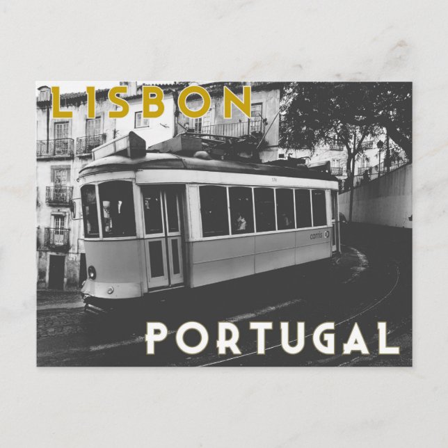 Lisbon Portugal  Postcard (Front)