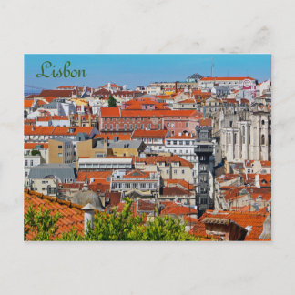 Lisbon, Portugal Postcard