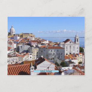 Lisbon, Portugal Postcard
