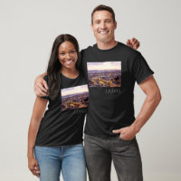 Lisbon Portugal Sunset Skyline Cityscape Souvenir
