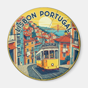 Lisbon Portugal Travel Alfama National Pantheon  Magnet