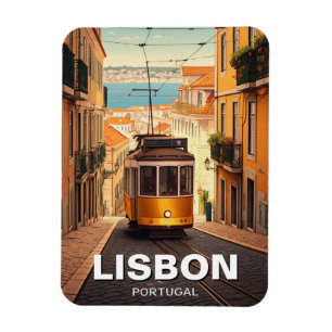 Lisbon Portugal Travel  Magnet