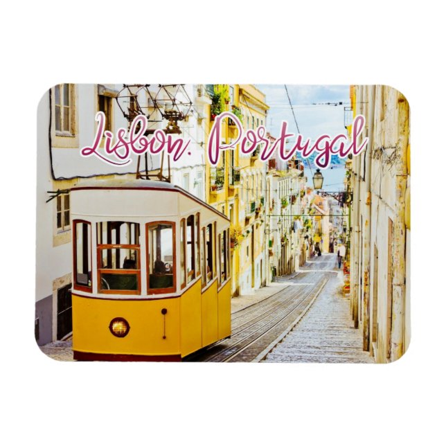 Lisbon, Portugal Travel  Magnet (Horizontal)