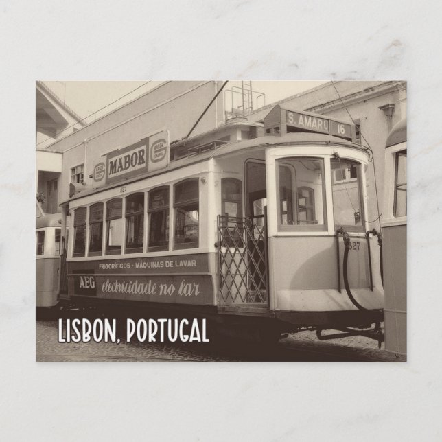  Lisbon, Portugal Travel Postcard (Front)