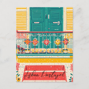 Lisbon Portugal vintage Postcard