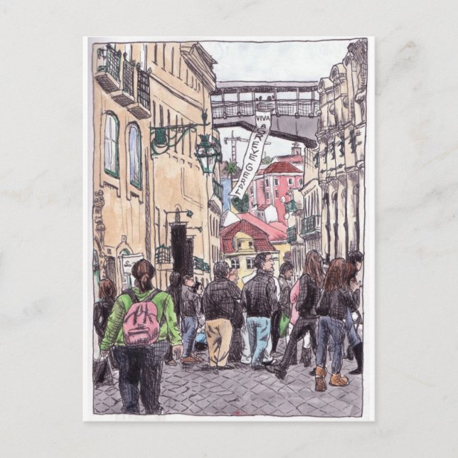Lisbon Postcard (Front)