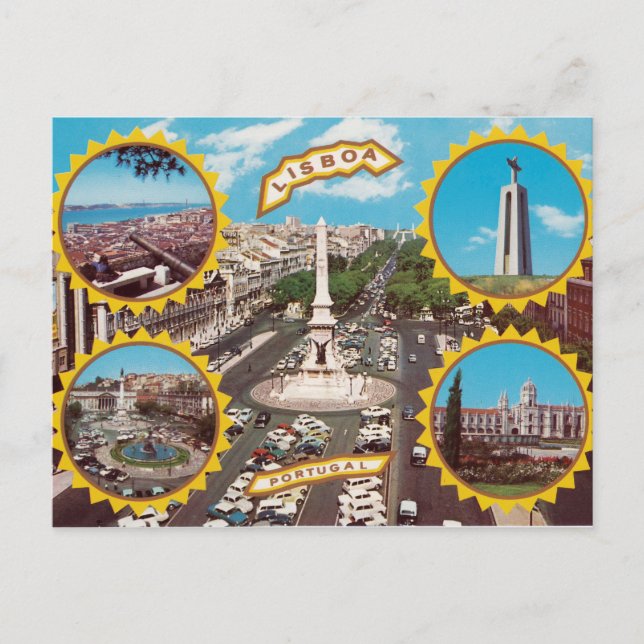 Lisbon - Postcard (Front)