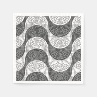 Lisbon Rossio Portuguese cobblestone calçada Napkin